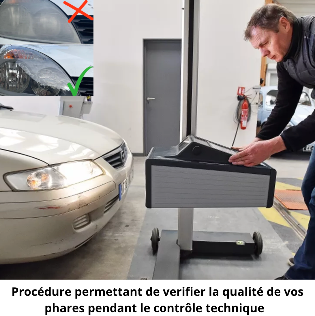 KIT RÉNOVATION POUR PHARES