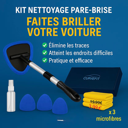 kit de nettoyage pare-brise