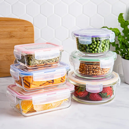 Pack de 3 boîtes Tupperware en verre
