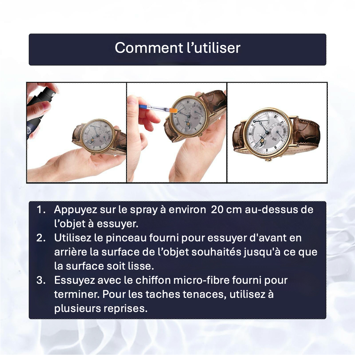 Nettoyant pour bijoux