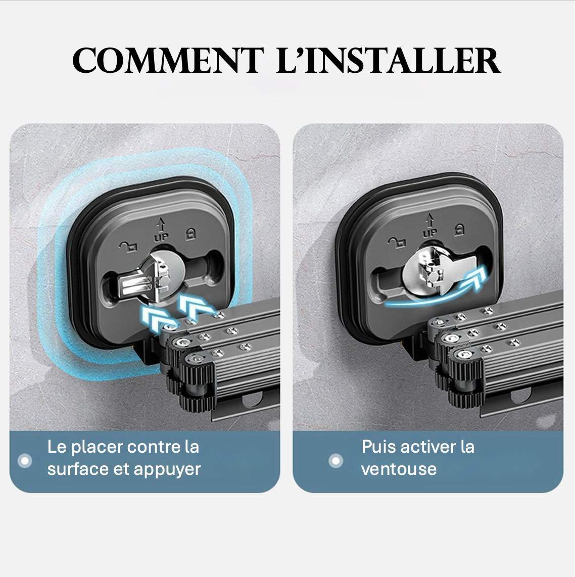 ventouse rétractable