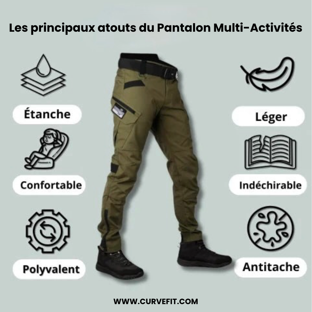 Pantalon Multi-Activités