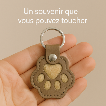 Porte-clés – Souvenir de fourrure
