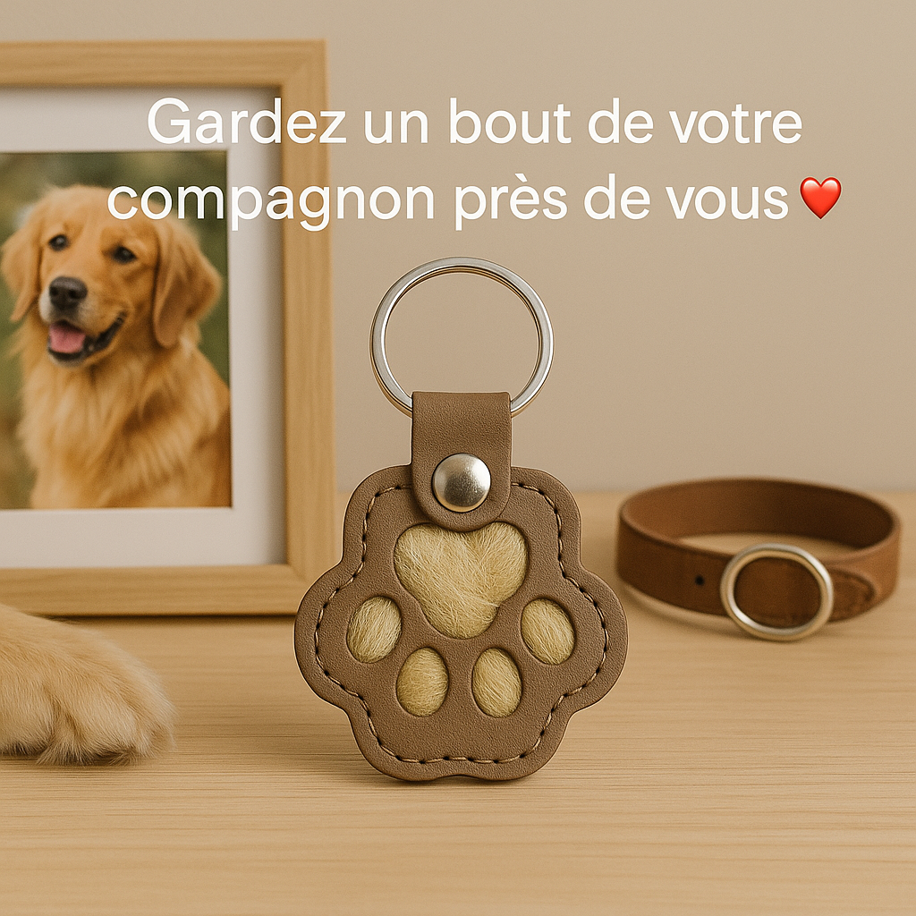Porte-clés – Souvenir de fourrure