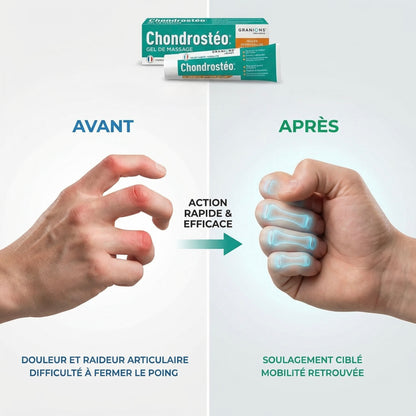 GRANIONS CHONDROSTÉO: Gel pour articulations