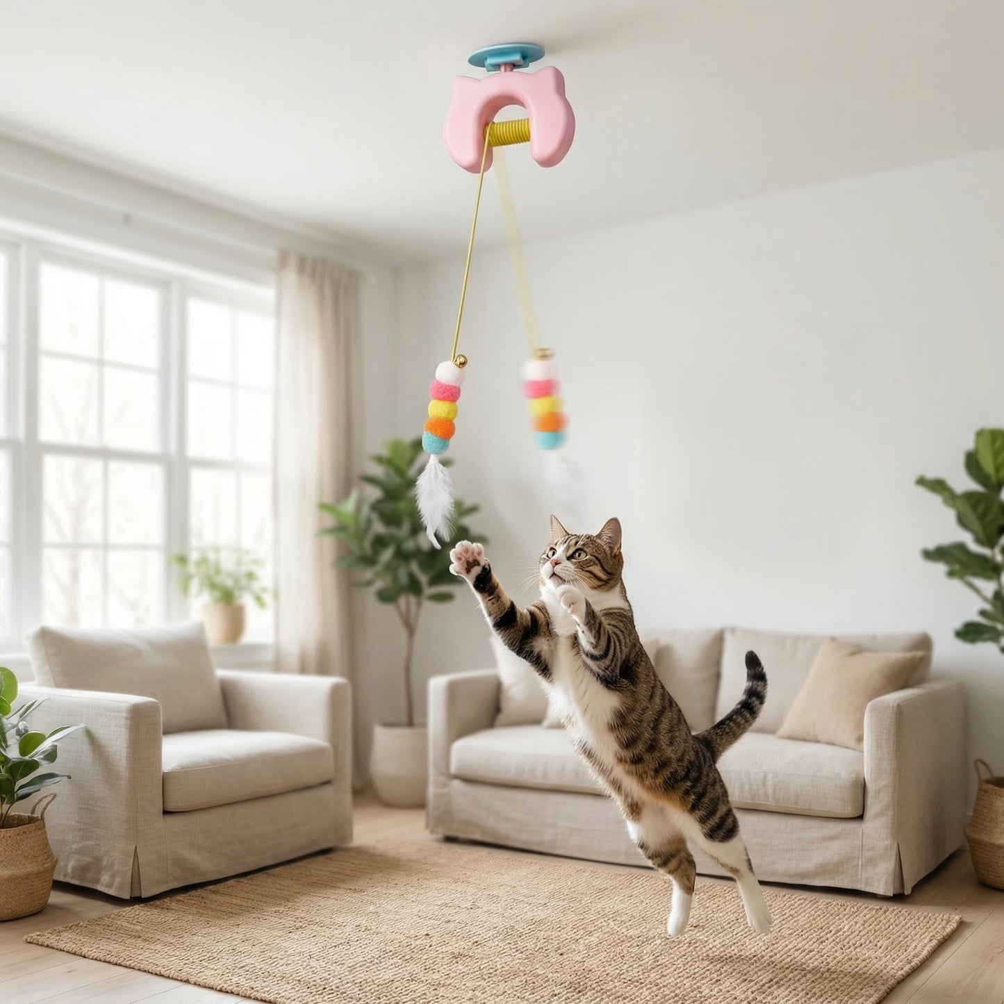 FéliFun: Jouet suspendu pour chat