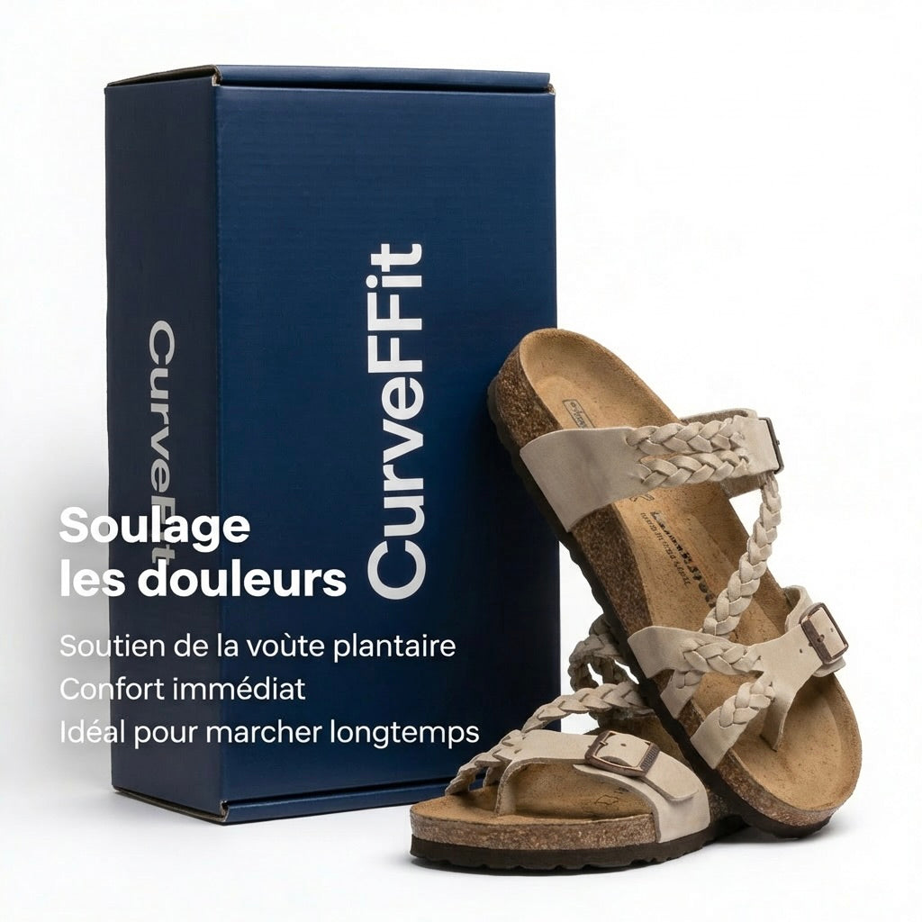 Sandales Orthopédique en cuir
