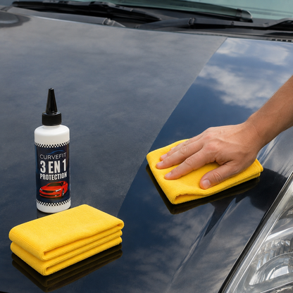 Kit Verre Liquide 3-en-1 — Brillance & Protection Hydrophobe