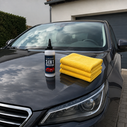 Kit Verre Liquide 3-en-1 — Brillance & Protection Hydrophobe